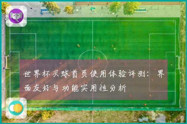 世界杯买球首页使用体验评测：界面友好与功能实用性分析